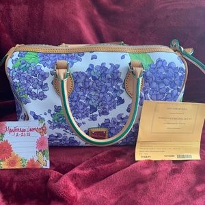 Dooney & Bourke Hydrangea satchel